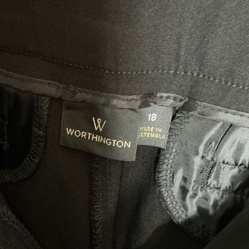 Worthington Women's Black Trousers - Picture 3 of 3